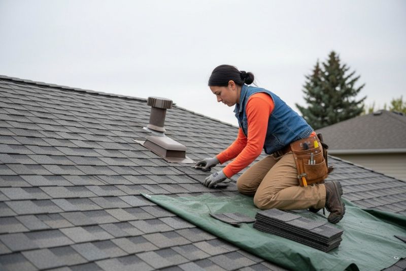 Asphalt Roof Leak Repair