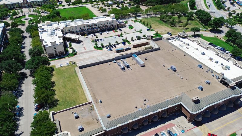 Commercial Roof Installation detail