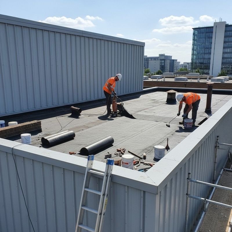 Damaged Roof Repair detail