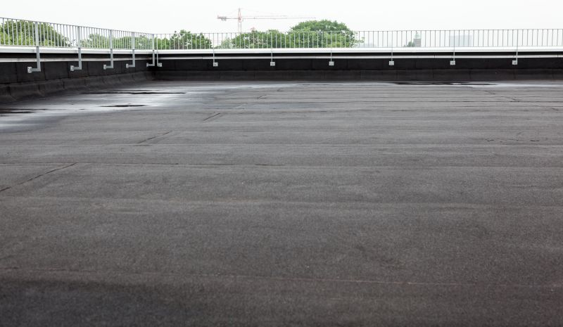 Single Ply Roof Installation detail