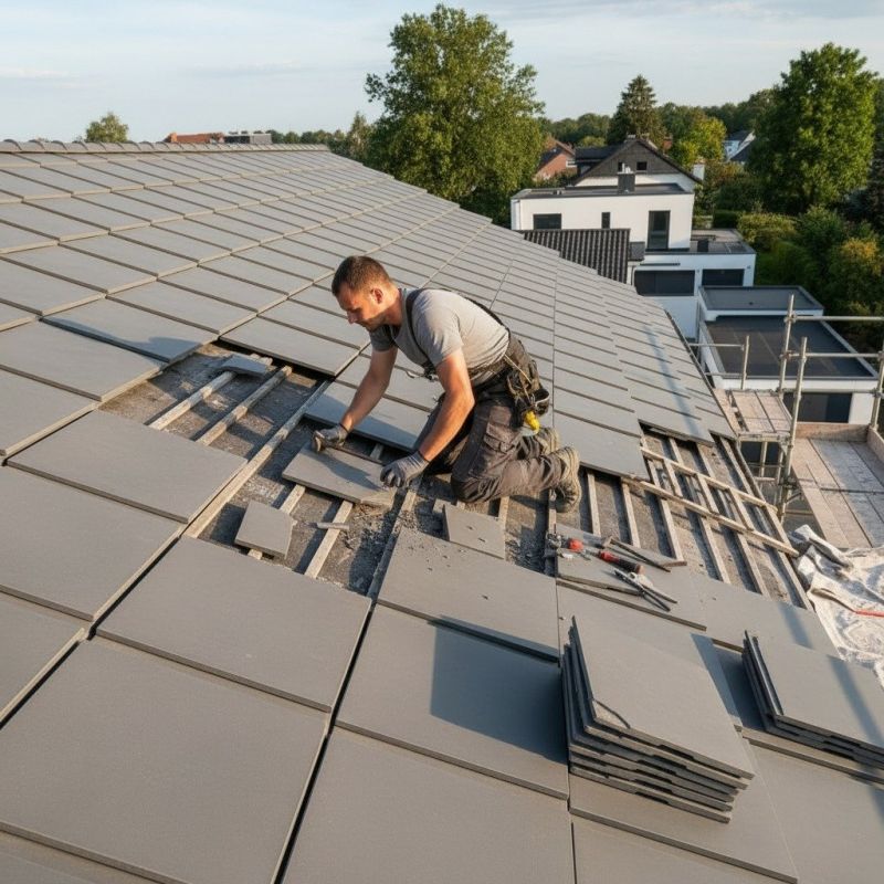 Tile Roof Repair detail