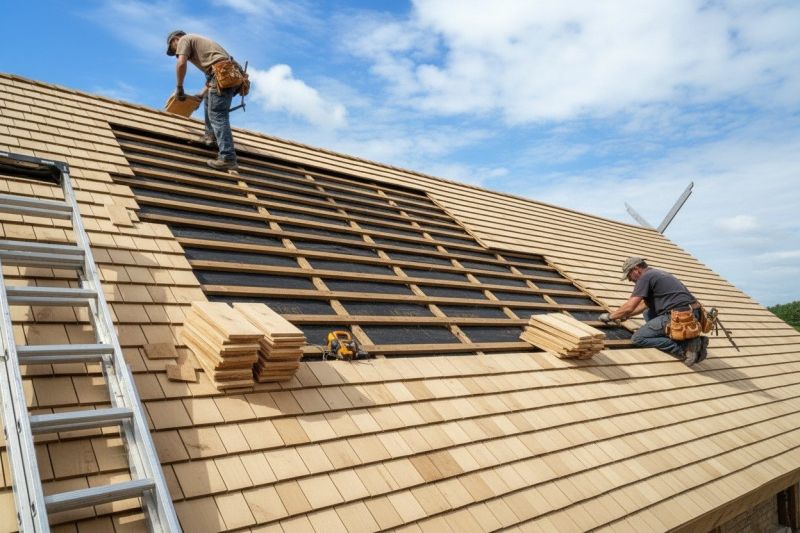 Shake Roof Replacement
