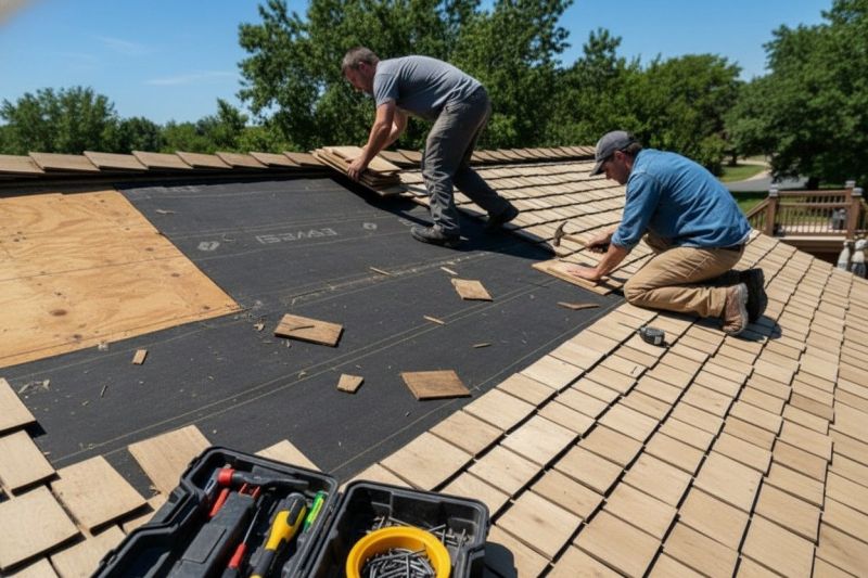 Shake Shingle Repair